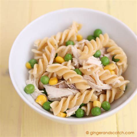 Simple Pasta Salad For Kids And Adults Ginger And Scotch