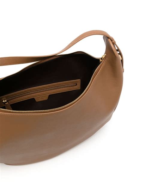 The Row Medium Allie Leather Shoulder Bag Farfetch