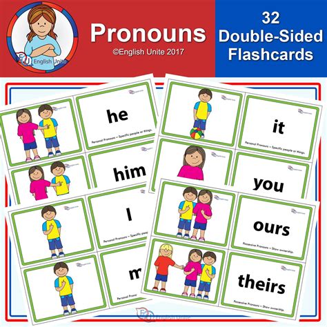 Flashcards Pronouns Flashcards Pronoun Activities Pronoun