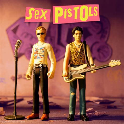 Sex Pistols Reaction Figures