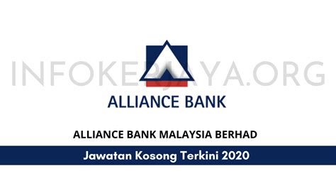 Please visit alliance bank scam alert page. Jawatan Kosong Alliance Bank Malaysia Berhad • Jawatan ...