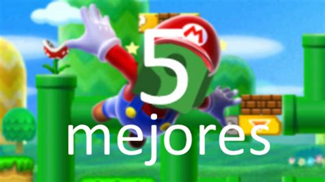 5 Epicos Juegos De Mario Para Android Youtube