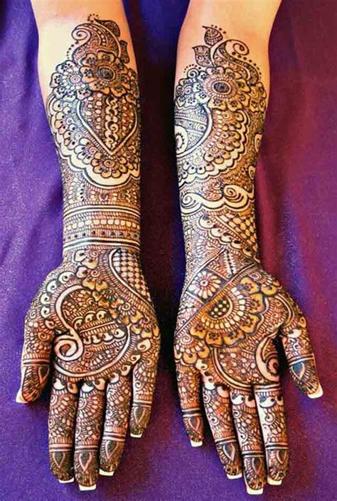 Bridal Mehndi Designs Full Hand Hijabiworld