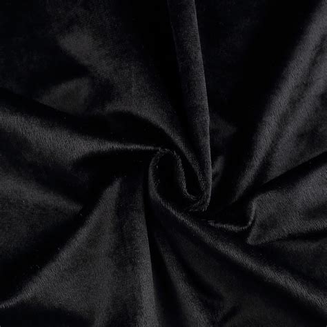 5 Yards Black Velvet Fabric Bolt 65 Wide Fabric Roll Efavormart