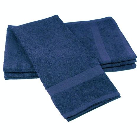 Replace them today with our thick, plush towels! Color Safe Towels | Navy Blue Hand Towels | U.S. Wiping