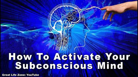 How To Activate Subconscious Mind Youtube