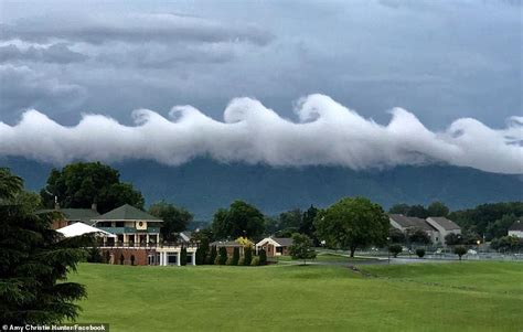 Rare Cloud Phenomena Called Kelvin Helmholtz Waves Spotted Above