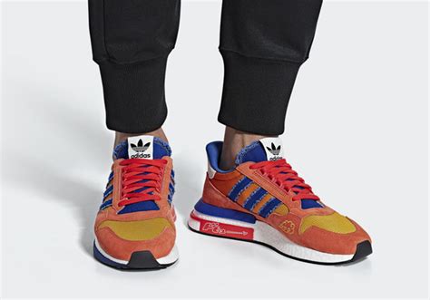 Dragon ball is the first of two anime adaptations of the dragon ball manga series by akira toriyama.produced by toei animation, the anime series premiered in japan on fuji television on february 26, 1986, and ran until april 19, 1989. Adidas Originals Dragon Ball Z Collection