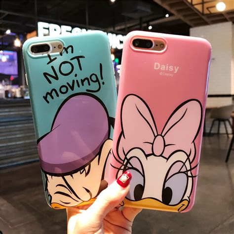 cartoon minnie phone cases for iphone x 7 7plus cover tempered glass screen protector case for