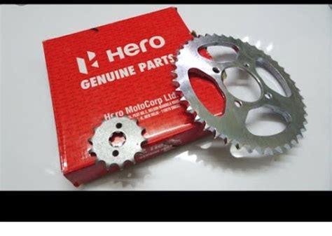 Iron Hero Splendor Bike Chain And Sprocket Kit For Motorcycle Chain