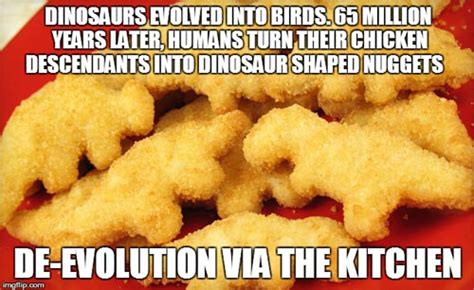 Well generally most chicken nuggets are unhealthy anyway, and if having all of these parts and additives in your chicken doesn't disturb you, then you can go ahead and continue devouring your favourite snack. Top 21 Chicken Nugget Memes - Chicken Nugget Life