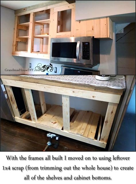 Kitchen cabinetry is a big investment. How to Build Your Own Kitchen Cabinets | grandmashousediy.com ~ step-by-step tuto… | Building ...