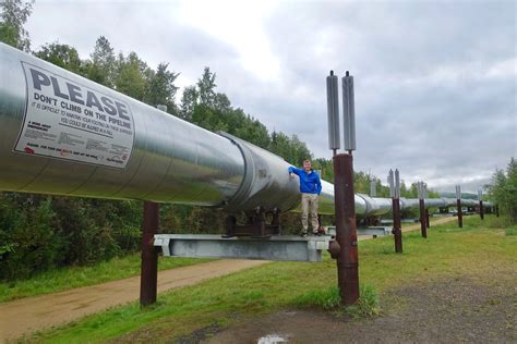 The Great Alaskan Pipeline Wth Ammonia Heat Pump Radiator Flickr