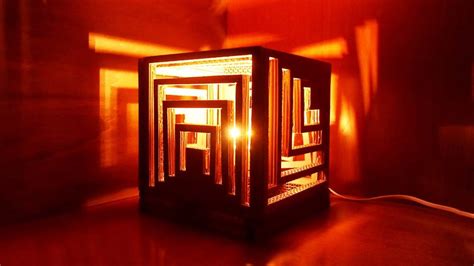 How To Make A Multifaceted Cardboard Lamp Diy Home