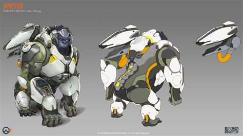 Artstation Overwatch 2 Concept Benzhang Ben Zhang Concept Art Robot Concept Art Overwatch