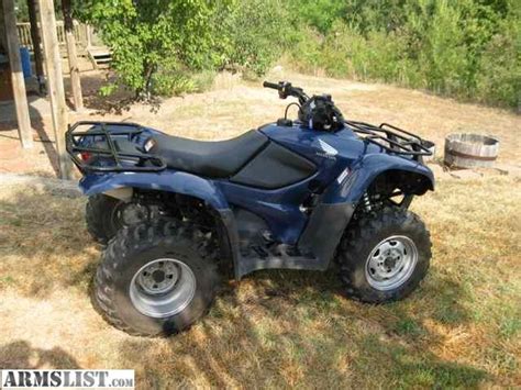 If you have any ideas for videos that i can do down the road just let me know! ARMSLIST - For Sale/Trade: 2007 Honda Rancher 420ES 2x2