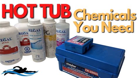 The Only Hot Tub Chemicals You Ll Ever Need Hot Tub Chemistry Youtube