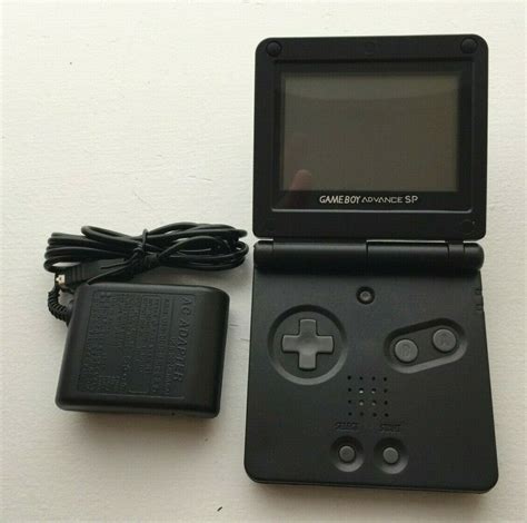 Nintendo Game Babe Advance SP Onyx Black With Charger Used Walmart Com