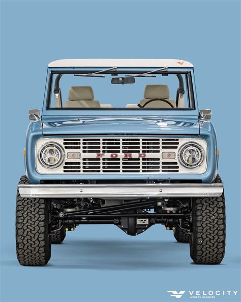 1973 Classic Ford Bronco Restoration Project Velocity Restorations