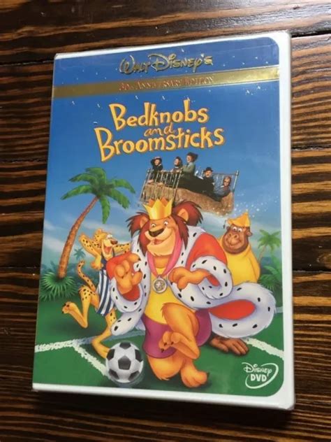 Bedknobs And Broomsticks Dvd With Angela Lansbury Disney Very Good