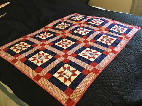 Patchwork Quilt For Boy Etsy