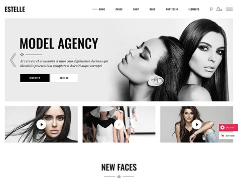 Best Model Agency Wordpress Themes Athemes