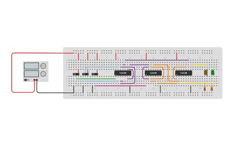 Circuit Design Full Subtractor Using Nand Gates Tinkercad