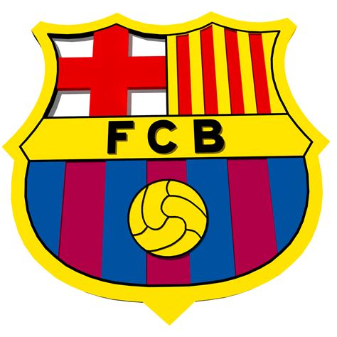 The current fc barcelona logo was released on sept 2018 with the removal of the fcb acronym and increased the visibility of the different symbols that make up the crest to thereby achieve greater. FC Barcelona Logo 3D Model in Sports Equipment 3DExport