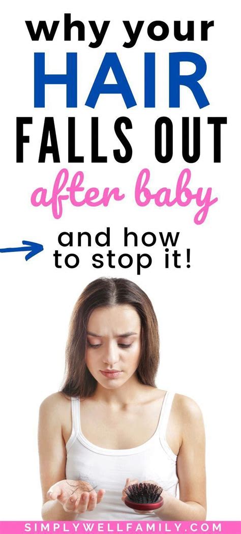 Postpartum Hair Loss How To Stop It Naturally In 2020 Postpartum