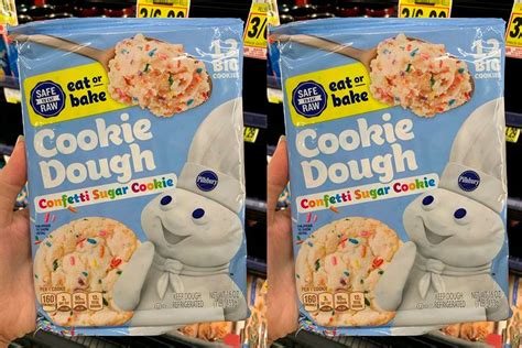 Pillsbury Is Making Confetti Sugar Cookie Dough Thats Safe To Eat Raw