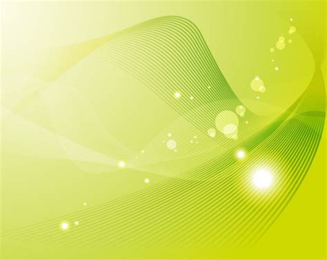 Yellow And Green Abstract Background