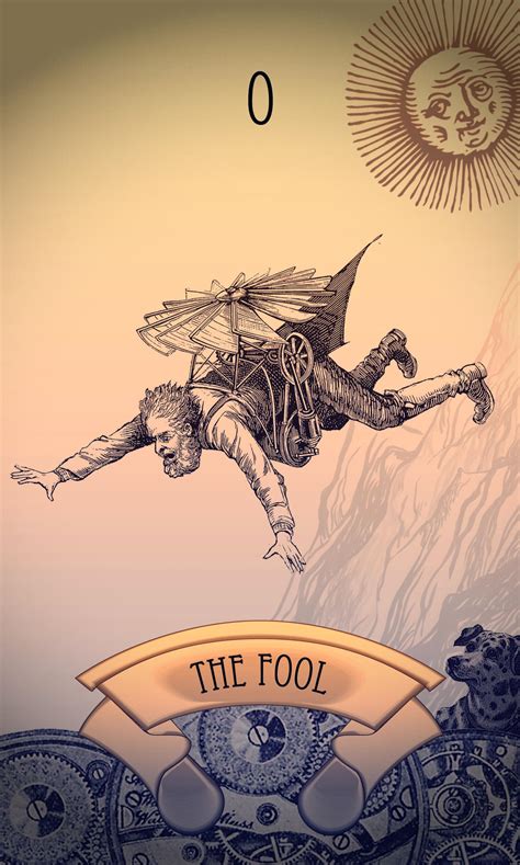 Steampunk Tarot Card The Fool By Tiabryn71 On Deviantart
