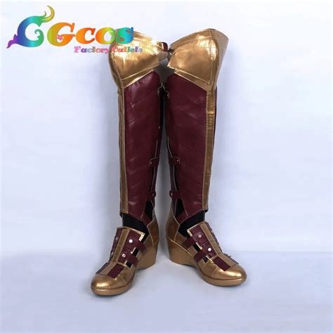 Buy Free Shipping Cos Cosplay Shoes Wonder Woman Diana