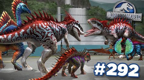 Strongest Dinosaurs In The Game Jurassic World The Game Ep292 Hd Youtube