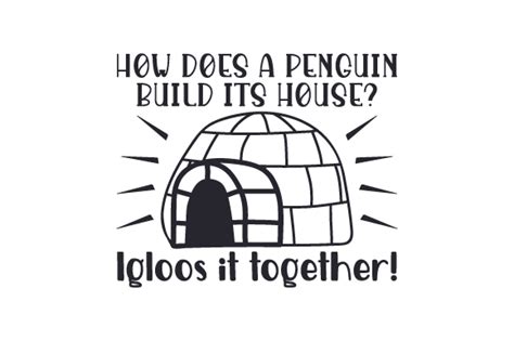 The igloo is the player's house on club penguin rewritten. How Does a Penguin Build Its House Igloos It Together ...