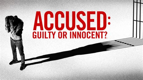 Aandes Groundbreaking Documentary Series Accused Guilty Or Innocent Returns Thursday January