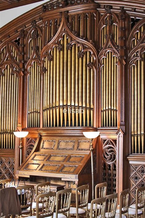 Antique Pipe Organ By Elisab Redbubble