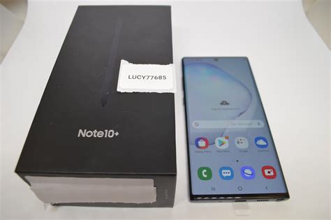 Samsung Galaxy Note 10 Plus Unlocked Black 256gb 12gb Sm N975u1