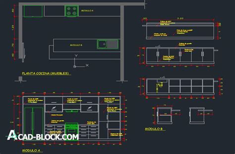 Cad Detail Of Kitchen Dwg Free Cad Blocks