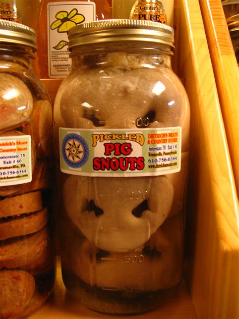 Pickled Pig Snouts