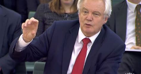 David Davis Tells Mps His Brexit Plan Will Not Be Published Until At