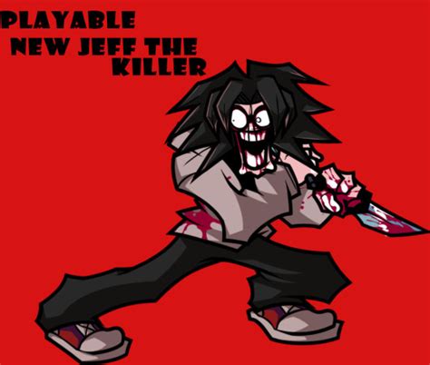 Playable Jeff The Killer From Trepidation 15 Friday Night Funkin Mods