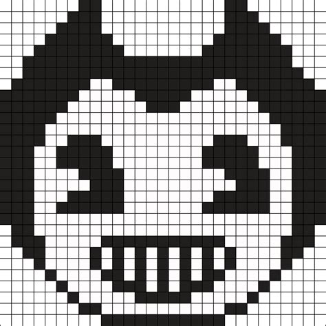 Bendy By Helljaggers On Kandi Patterns In 2022 Pixel Art Grid Pixel