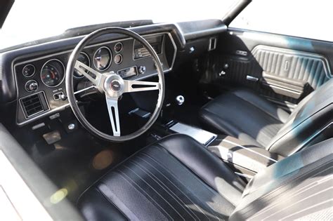 1970 Chevelle Convertible Interior