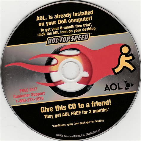 Aol Free Discs Aol Promotional Cds Free Internet By The Hour