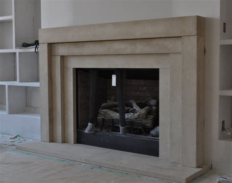 Cast Stone Fireplace Mantel Contemporary Modern Traditional