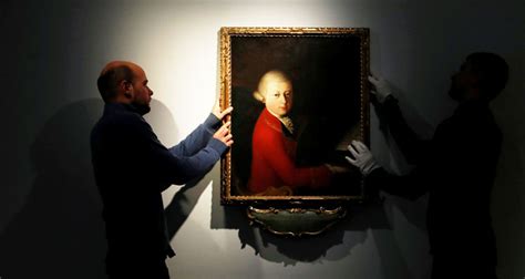 Rare Portrait Of Teenage Mozart To Be Auctioned In Paris Gulftoday