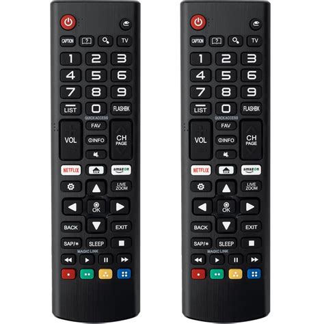 2pcs Universal Remote Control For All Lg Smart Tv Lcd Led Oled Uhd Hdtv