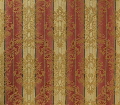 Famous Red And Gold Striped Wallpaper References