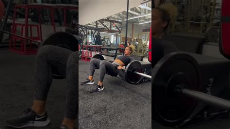 barbell hip thrusts youtube